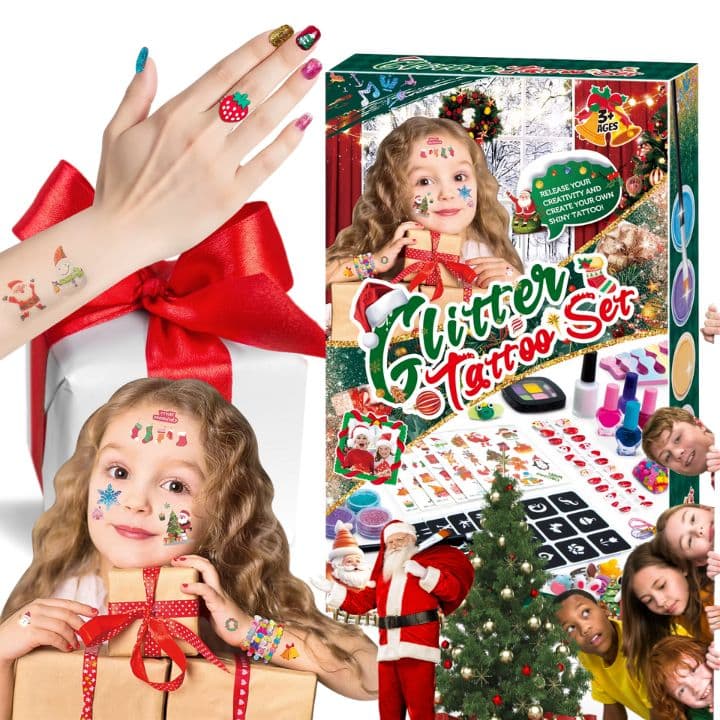 Swiateczny zestaw do tatuażu