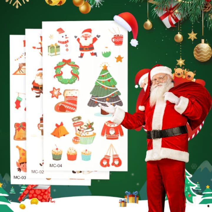 Swiateczny zestaw do tatuażu