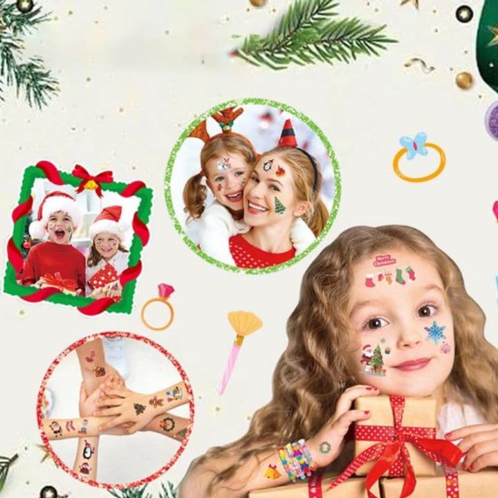 Swiateczny zestaw do tatuażu