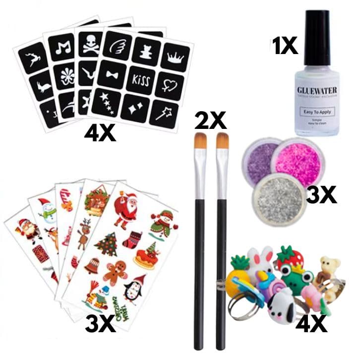 Swiateczny zestaw do tatuażu