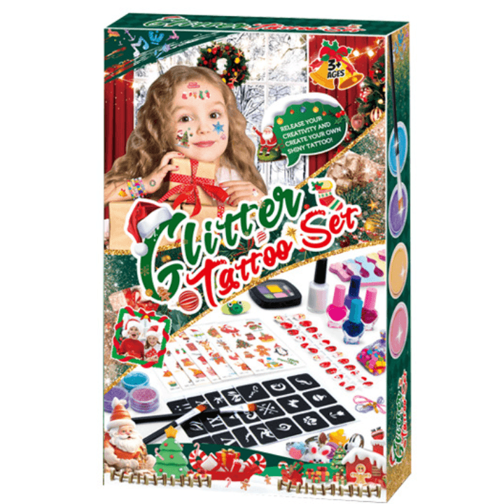 Swiateczny zestaw do tatuażu