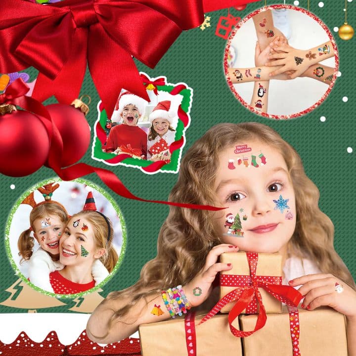 Swiateczny zestaw do tatuażu