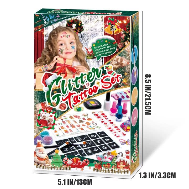 Swiateczny zestaw do tatuażu