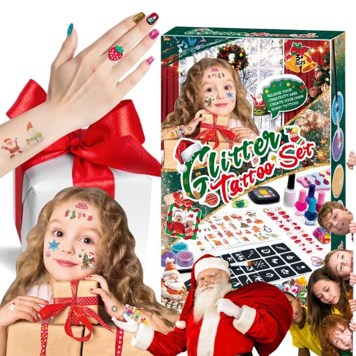 Swiateczny zestaw do tatuażu