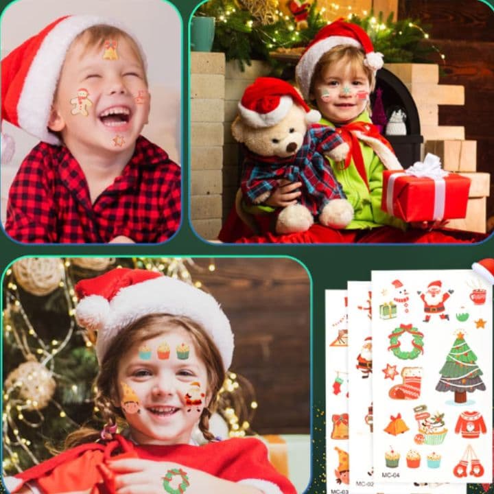 Swiateczny zestaw do tatuażu